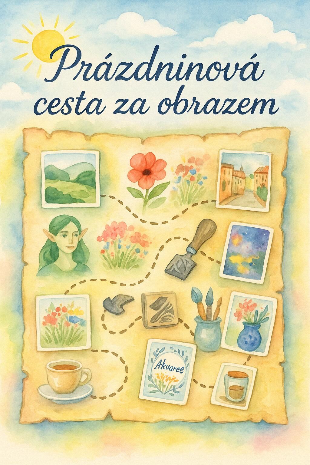 Prázdninová cesta za obrazem
